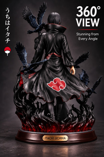 Itachi Uchiha collectible figure rear 360 degree view