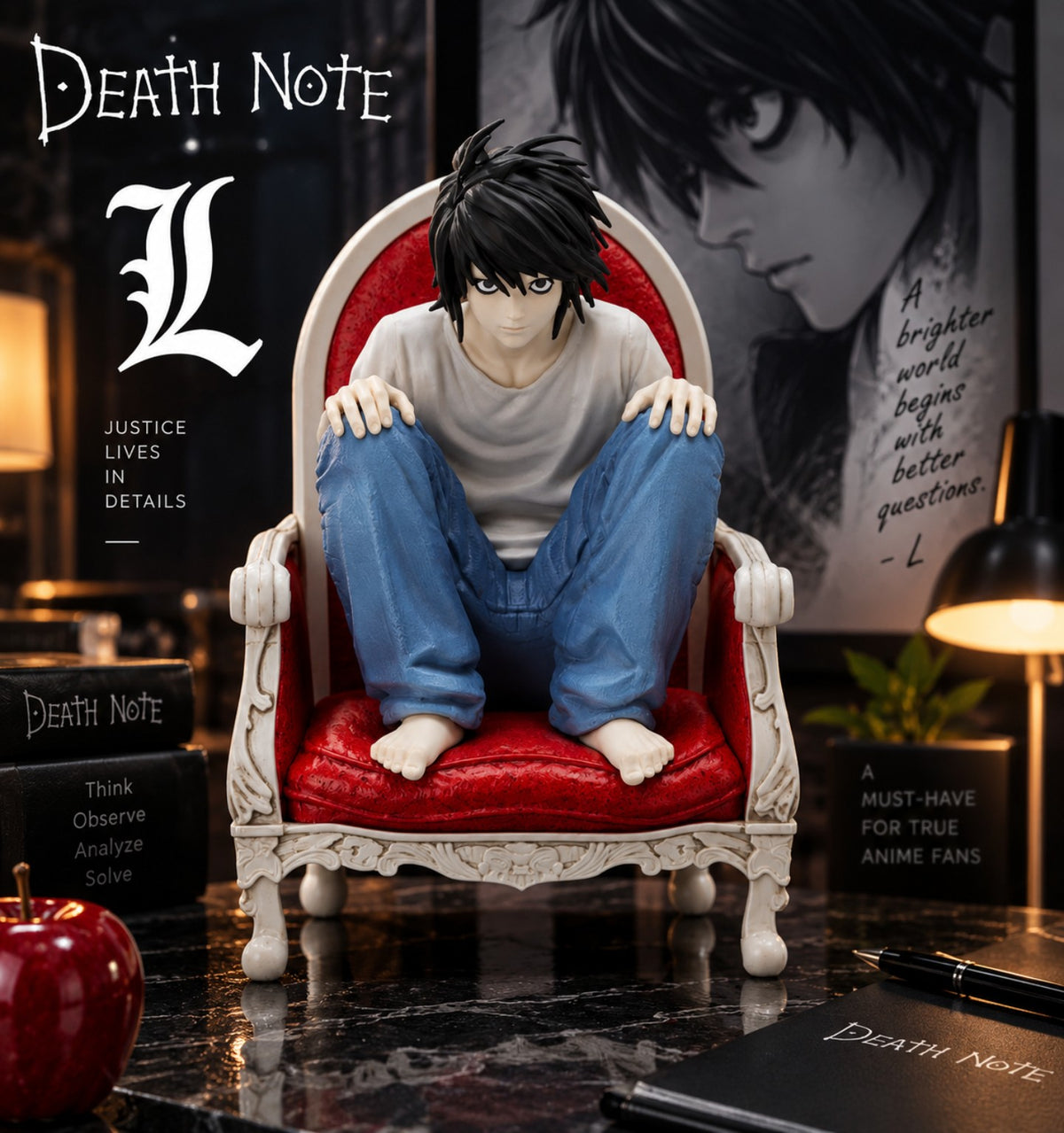 L Death Note premium anime figure hero image