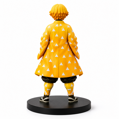 Zenitsu Agatsuma Anime Figure – Demon Slayer Kimetsu No Yaiba PVC Action Figure Collectible Statue | Premium Anime Model Gift for Fans