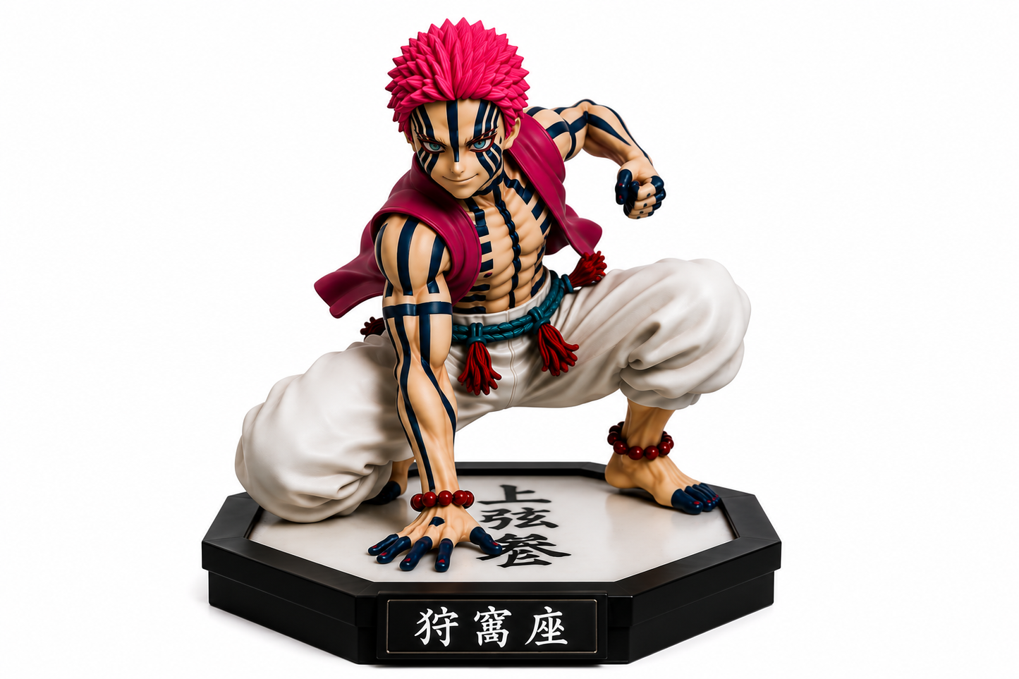 Akaza Anime Action Figure Collectible Statue – Premium Demon Slayer Figure | High Detail PVC Model | Anime Desk Decor | Gift for Collectors