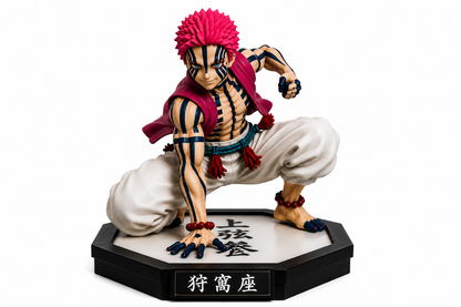 Akaza Anime Action Figure Collectible Statue – Premium Demon Slayer Figure | High Detail PVC Model | Anime Desk Decor | Gift for Collectors