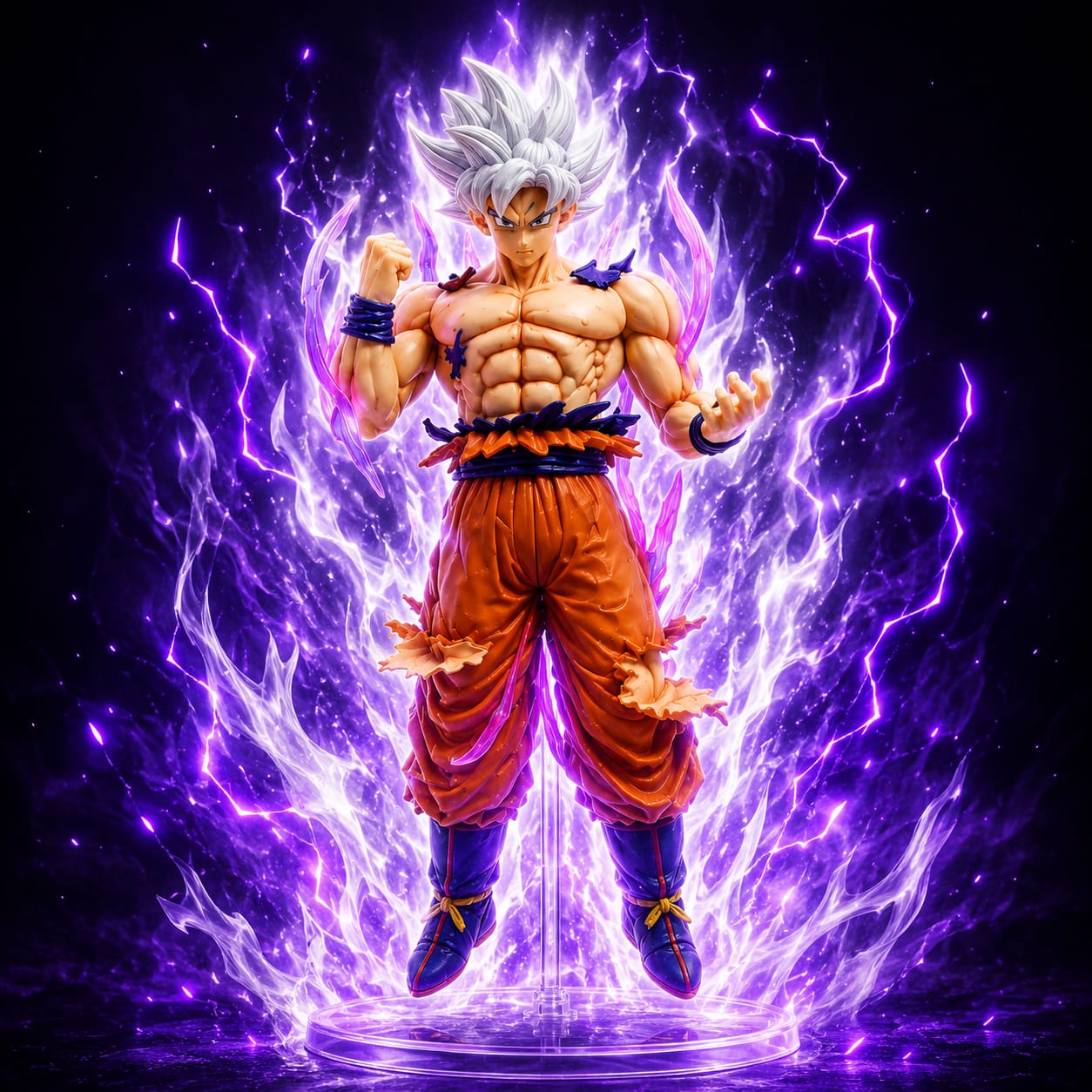Ultra Instinct Goku Action Figure 21CM – Premium Anime Collectible PVC Statue | Dragon Ball Inspired Display Model | Gift for Anime Fans & Collectors