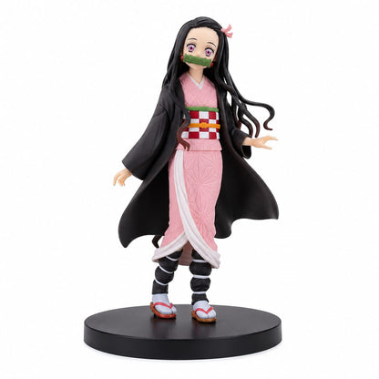 Nezuko Kamado Anime Action Figure 16CM | Demon Slayer PVC Collectible Statue | Premium Figure for Anime Fans | Desk Decor & Gift