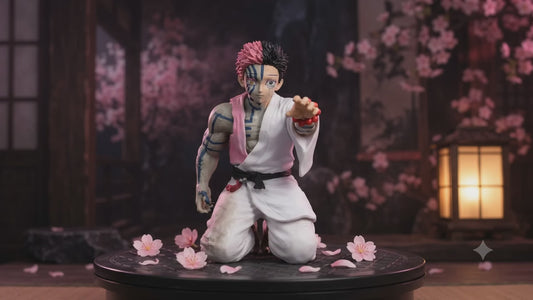 Akaza Action Figure – Demon Slayer Anime Figure | Premium PVC Collectible Statue for Anime Fans