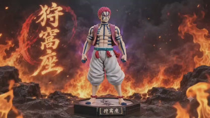Akaza Anime Action Figure Collectible Statue – Premium Demon Slayer Figure | High Detail PVC Model | Anime Desk Decor | Gift for Collectors