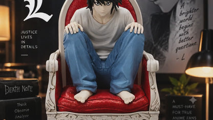 L Death Note Lawliet Premium PVC Anime Collectible Figure