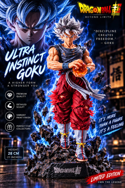 Ultra Instinct Goku 28 cm premium collectible figure